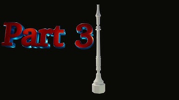 Blender tutorial: how to create a venetian lamp part 3