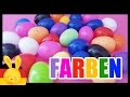 Farben lernen auf deutsch - Kinder Überraschung - unboxing - Titounis