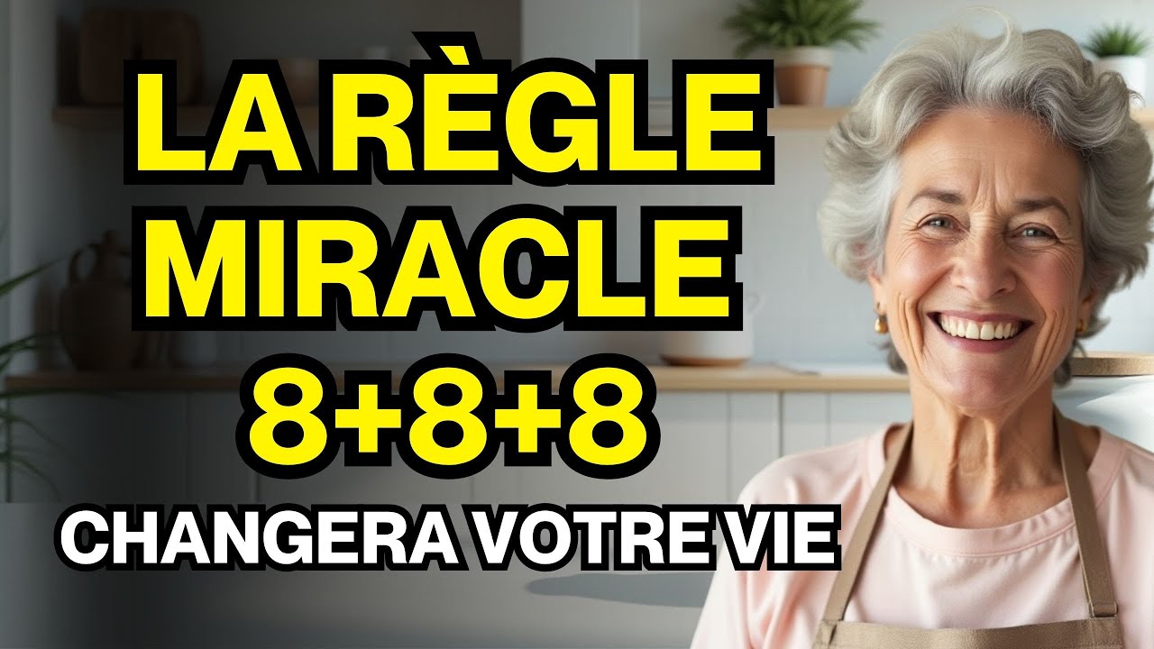 Organisez VOTRE MAISON avec la Méthode 8-8-8 et TRANSFORMEZ VOTRE VIE