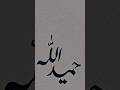 how to write:حمیدالللہ:urdu cut marker#viral #calligraphy #art #handwriting #learning #tasbih