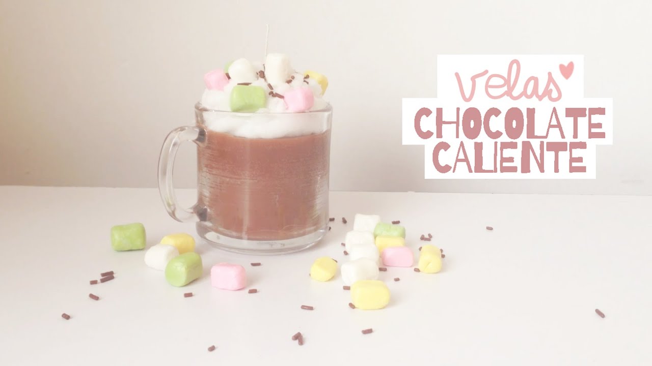 DIY: VELAS EN FORMA DE CHOCOLATE CALIENTE