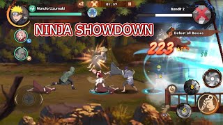 Ninja Showdown Global Gameplay - Naruto RPG Game Android APK Download screenshot 1