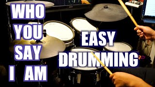 Who You Say I Am | Hillsong Worship | Easy Drumming | Shawn Drum Studio screenshot 5