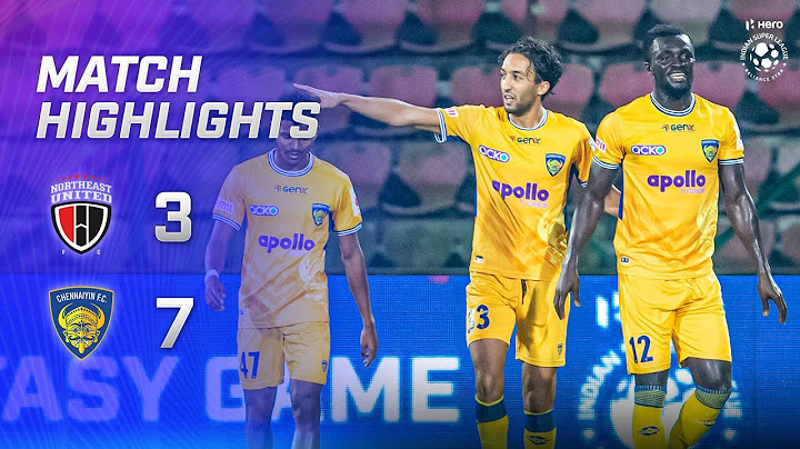 Highlights - NorthEast United FC 3-7 Chennaiyin FC | MW 10, Hero ISL 2022-23