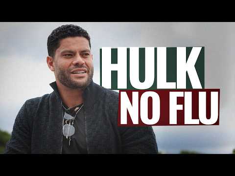 Hulk chega ao Fluminense e promete empenho, determinação e respeito ao clube
