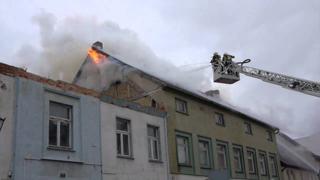 14. Februar 2011: Feuer in Barth, Ostsee