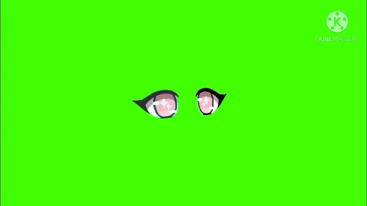Gacha Green Screen Eyes