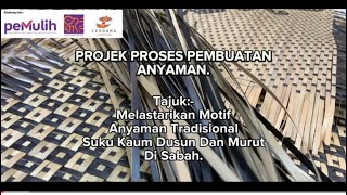Proses Pembuatan Anyaman(projek karya kilat 2.0)