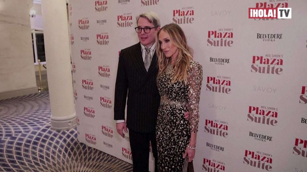 Sarah Jessica Parker y su esposo Matthew Broderick estrenan ‘Plaza