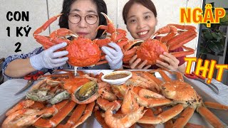 |TẬP 588| NGUYÊN MÂM CUA TUYẾT BÀO NGƯ TÔM BẠC BIỂN ĂN MỪNG 600 NGÀN NGƯỜI ĐĂNG KÝ! CẢM ƠN BÀ CON!!!