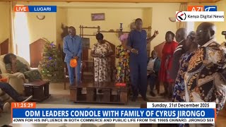 Meet Late Cyrus Jirongo’s Family and the Committee in Charge of His Burial Arrangements in Lugari