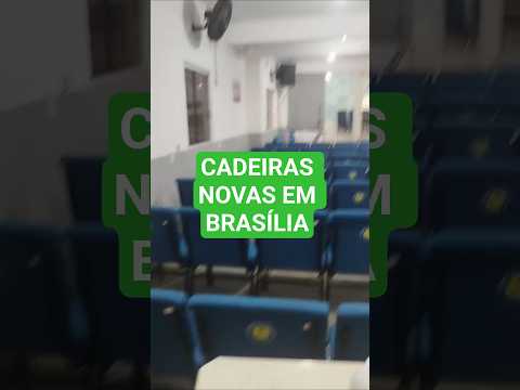 Cadeiras novas em Brasília!!! #sinosdebelémmdasprimicias