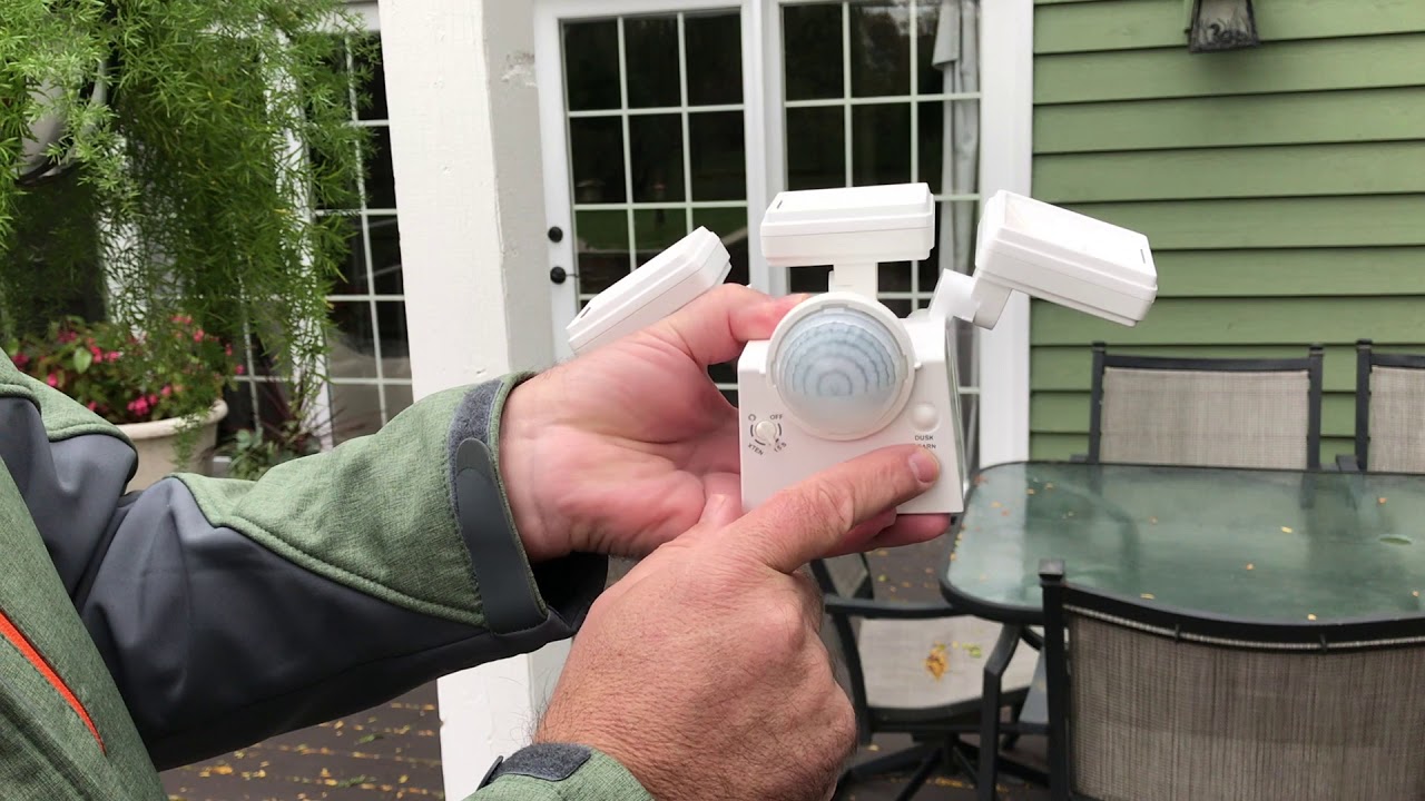 IQAmerica Battery Operated Wireless Motion Security LB1895 Setup and Installation 