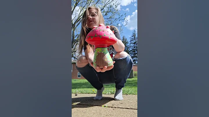 Mushroom light 💓lol #artist #mushroom #painting #art #fantasy