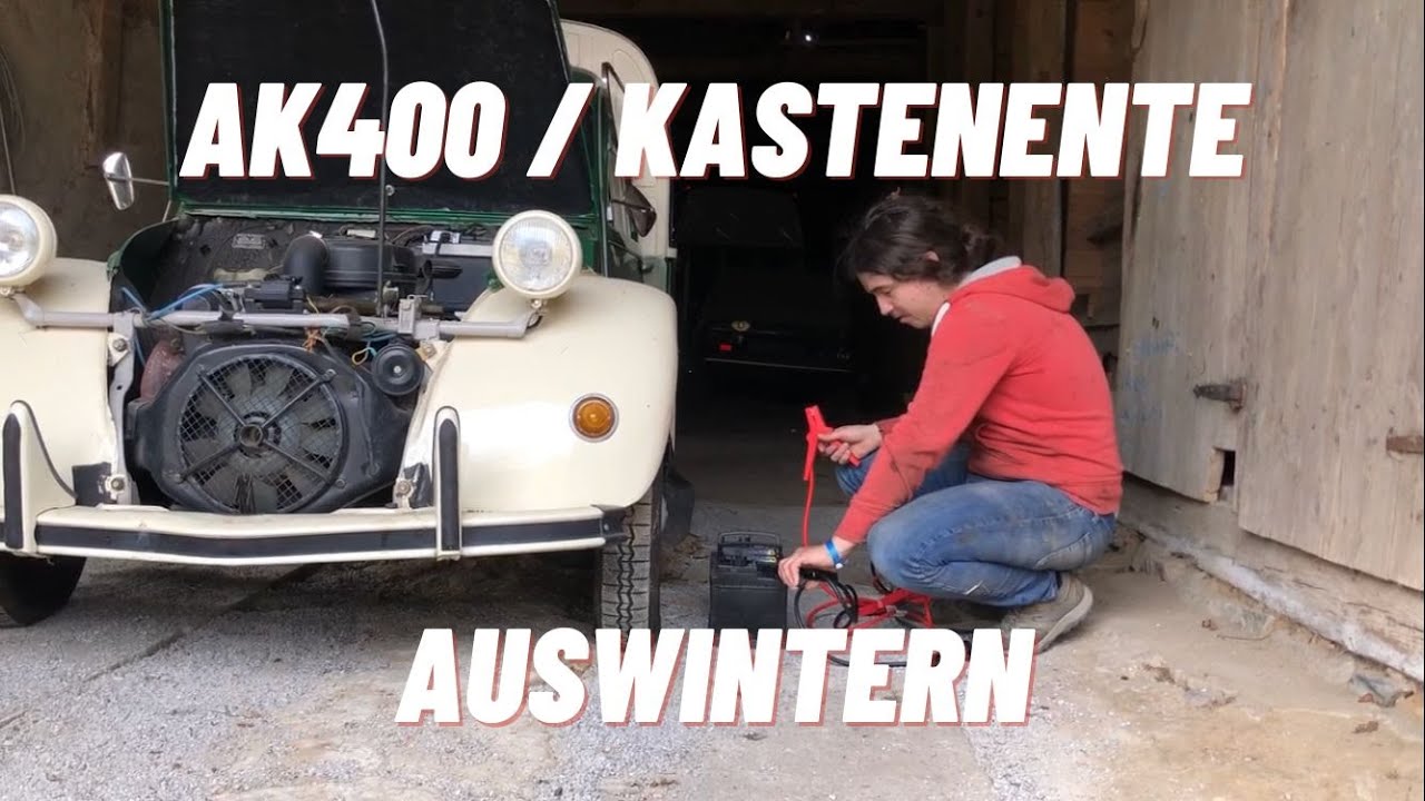 Kastenente auswintern / Wird sie anspringen? AK 400 2CV
