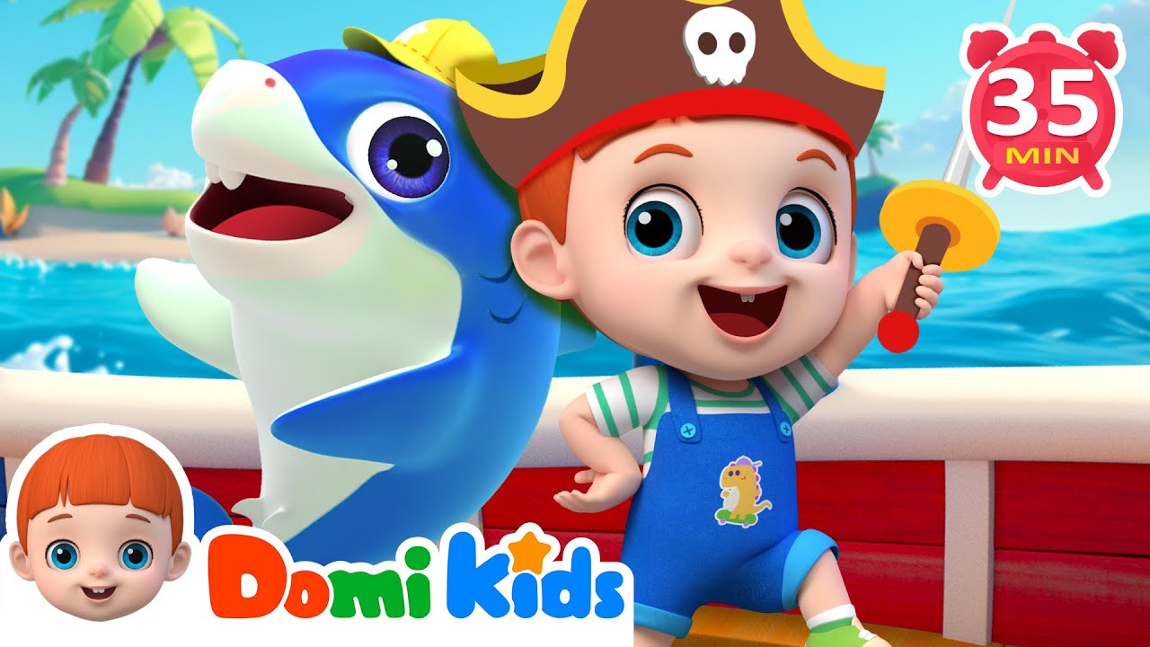 Little Sailor Went To Sea | Baby Dance | Nursery Rhymes & Kids Songs - Domi Kids