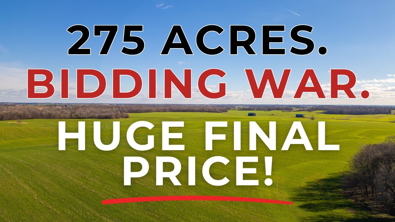 SOLD! 275+/- Acres of Prime Farmland