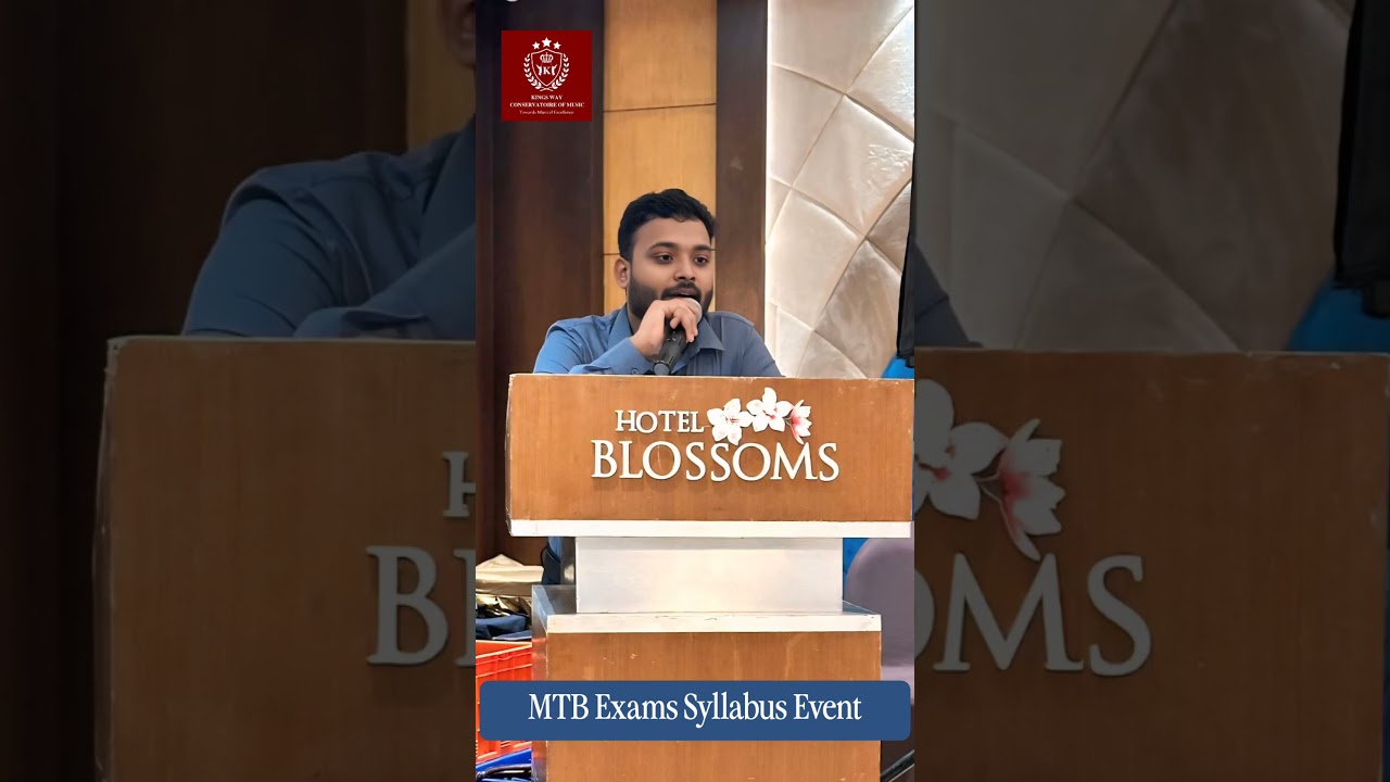 MTB Syllabus Launch Event 2026 | Glimpses | Kingsway Conservatoire - Trichy 🎶