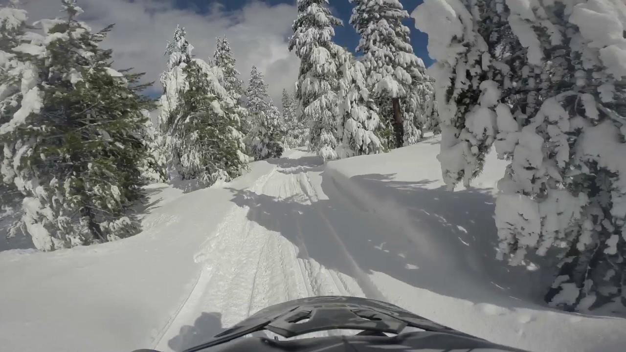Ripping the timbersleds at prosser creek in truckee ca YouTube
