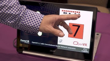 Imagination Technologies Demonstration of OpenVX Neural Network Extension on PowerVR GPU