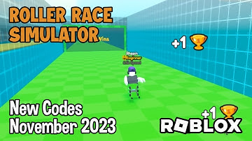Roblox Roller Race Simulator New Codes November 2023