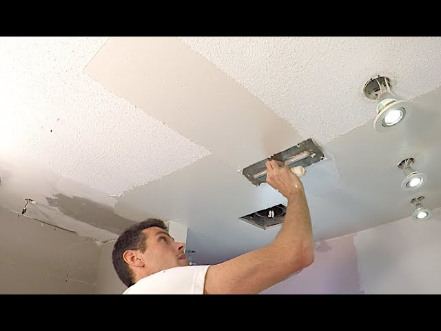 Textured Ceiling Removal in Toronto