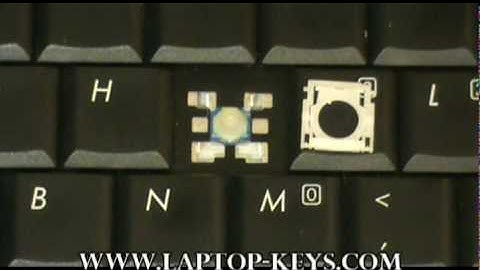 Replacement Keyboard Key HP Compaq Repair Guide