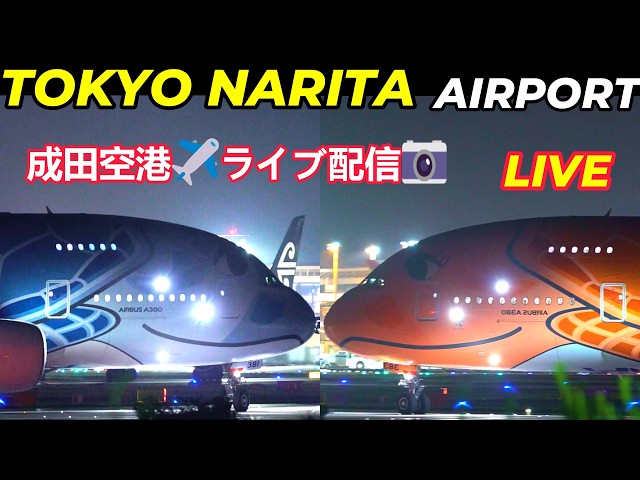 2026/09/142️⃣】✈️ 成田空港🛬生📸中継 【✈️Tokyo Narita