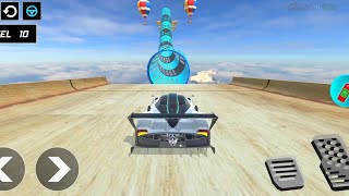 गेम खेलने वाला | गाड़ी वाला गेम | Mega Ramp Impossible Car Stunt Driving 3D | अच्छा गेम|Gameplay#45 screenshot 3