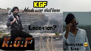 Rocky bhai lite version 🔥 || kgf scenes at this location 😍