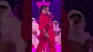 Rihanna at the Super Bowl LVll 2023 halftime | Rude Boy by Rihanna #shorts #superbowl