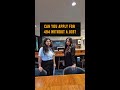 494 Visa Can You Apply Without a Job? #shorts