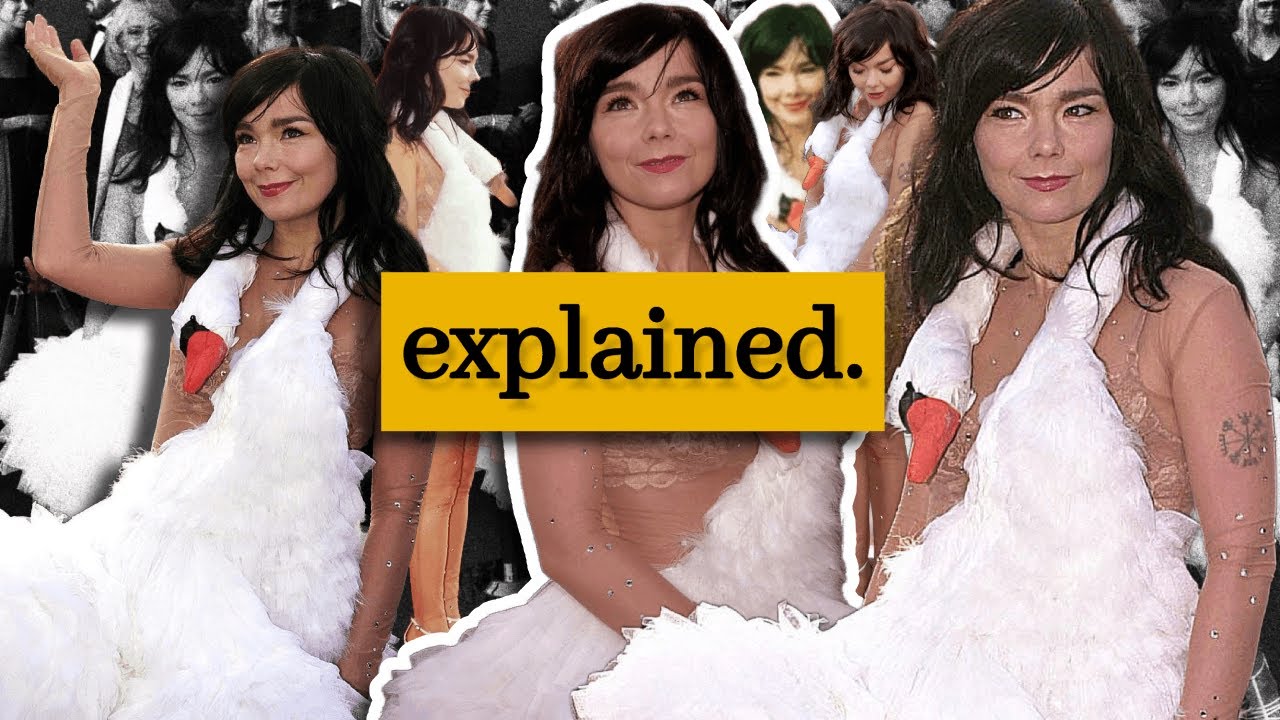 Bjork's Swan Dress explained.