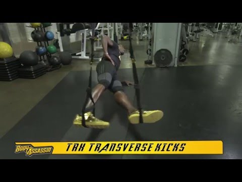 TRX Transverse Kicks