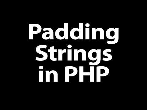 How to Pad Strings in PHP