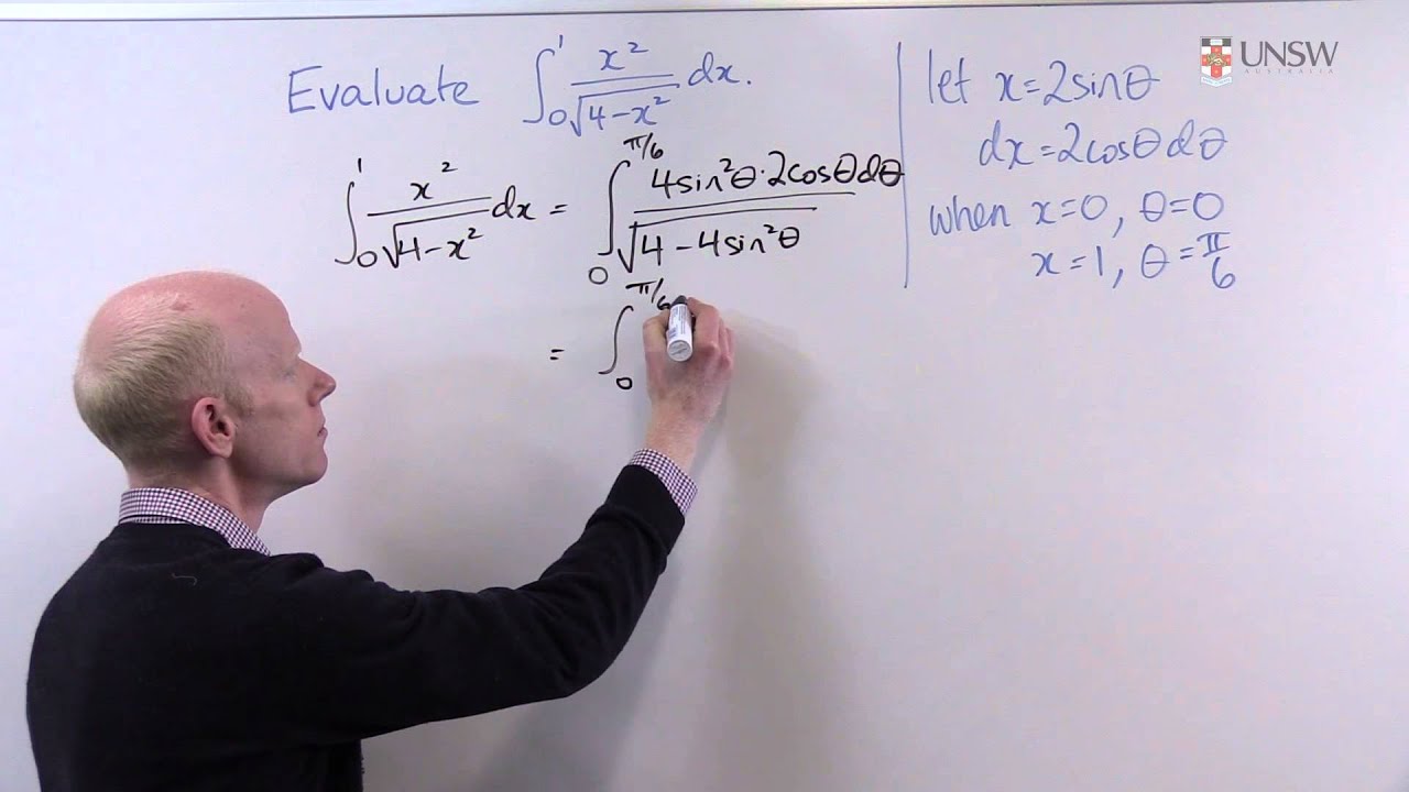 Ch2pr15 integration by trig substitution youtube