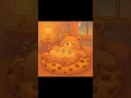 Tiny Cookies Dancing on a Sleeping Bear – Adorable AI Animation! 🍪🧸