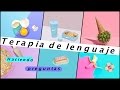 Autismo Sesión de Terapia de lenguaje