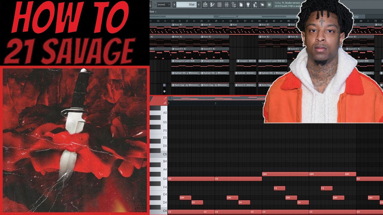 HOW TO MAKE DARK BEATS FOR 21 SAVAGE IN FL STUDIO - YouTube