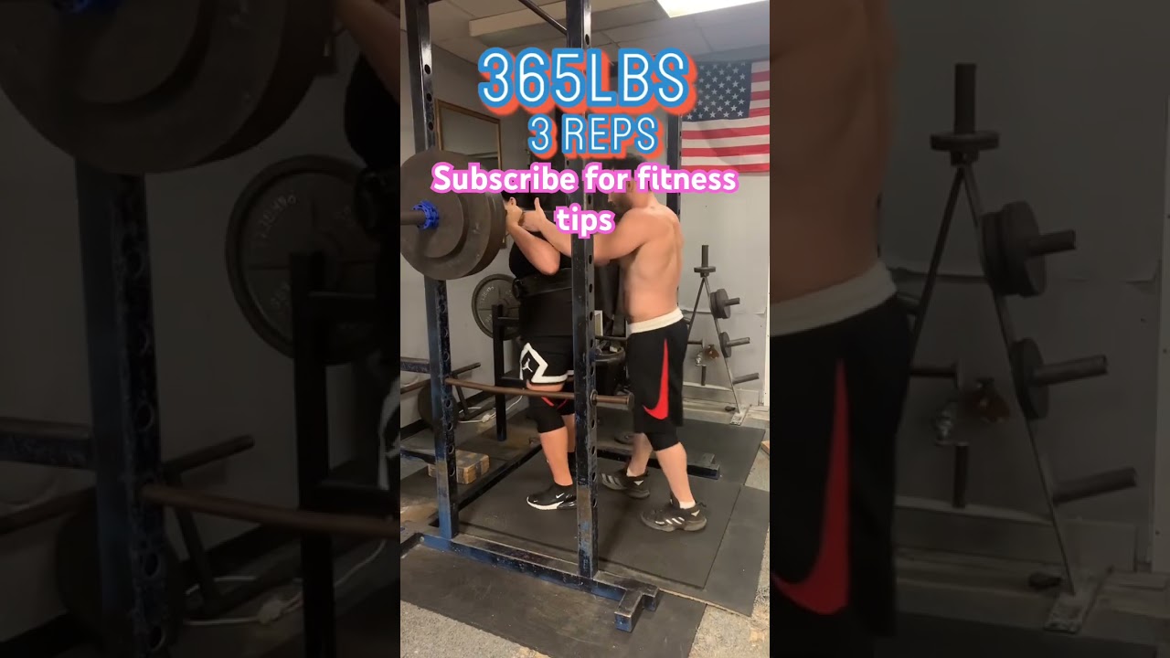 Girl client 365 squat 3 reps 