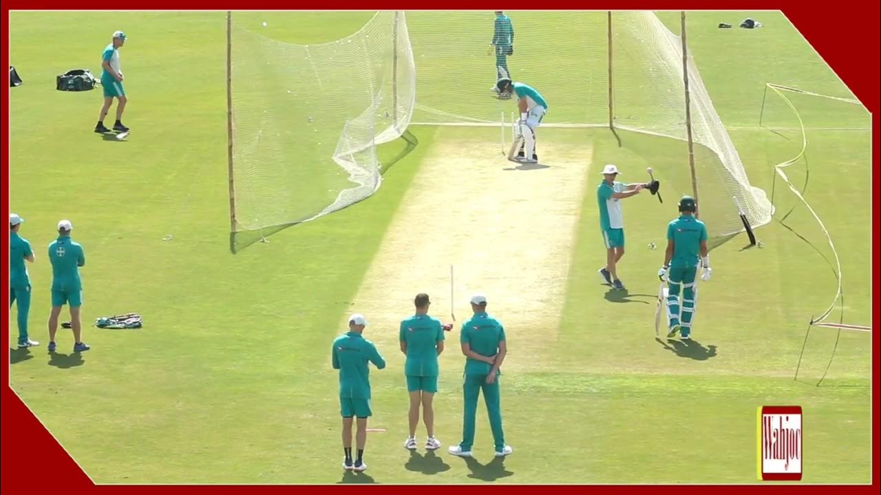 Australia Team Practice Session Batting practice in Nets Wahjoc