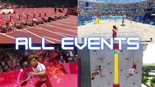 All Events in Olympic Games Tokyo 2020 Showcase screenshot 1