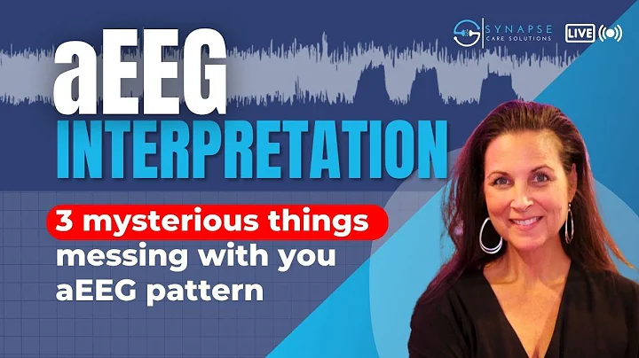 LIVE - 3 Things Messing with your aEEG | NICU Education | How to Series - Amplitude Integrated EEG