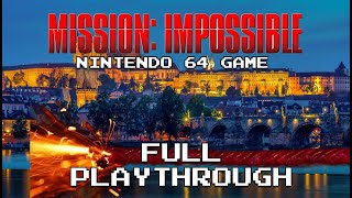 Mission: Impossible (Nintendo 64 Game)~Full Playthrough