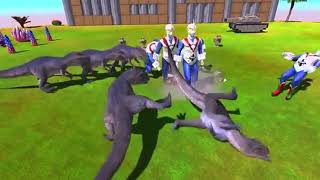 Modern Weapon War: MechaGodzilla, Gundam&amp; Zone Fighter VS Godzilla x King Kong| Ultimate ARBS Clash!