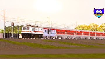 Sealdah New Delhi Rajdhani Express Part 1 in MSTS Open Rails