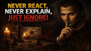 Information Never React, Never Explain, Just Ignore | Machiavelli’s 7 Dark Psychology Tactics Update
