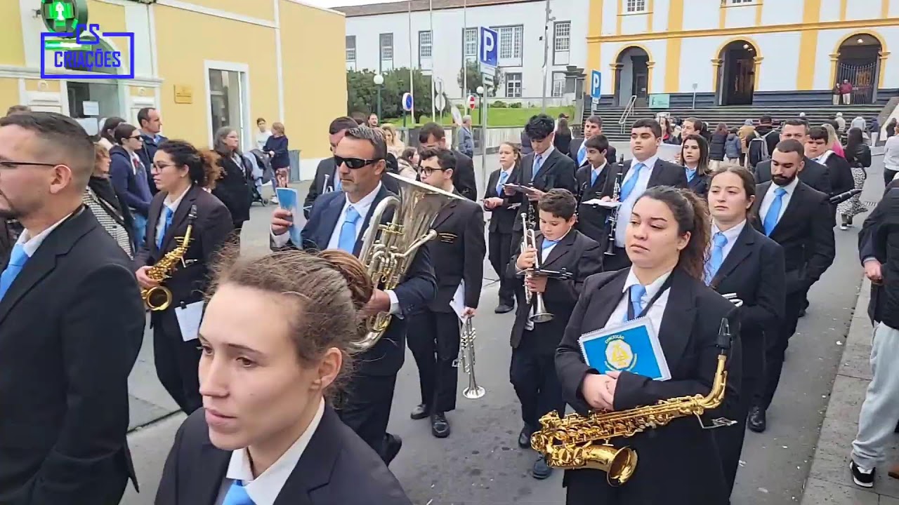 Procissão do Senhor Santo Cristo dosTerceiros - RibeiraGrande 9-3-2025