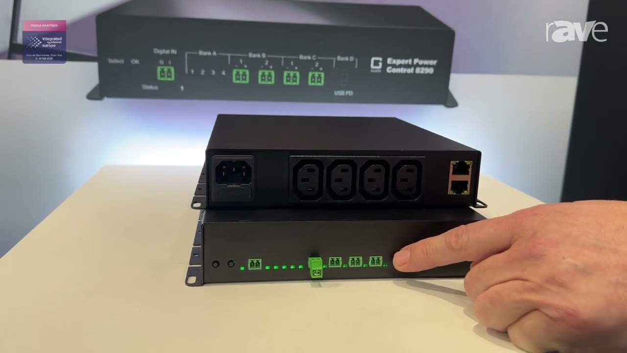 ISE 2026: GUDE Intros Expert Power Control 8290 AC and DC PDU