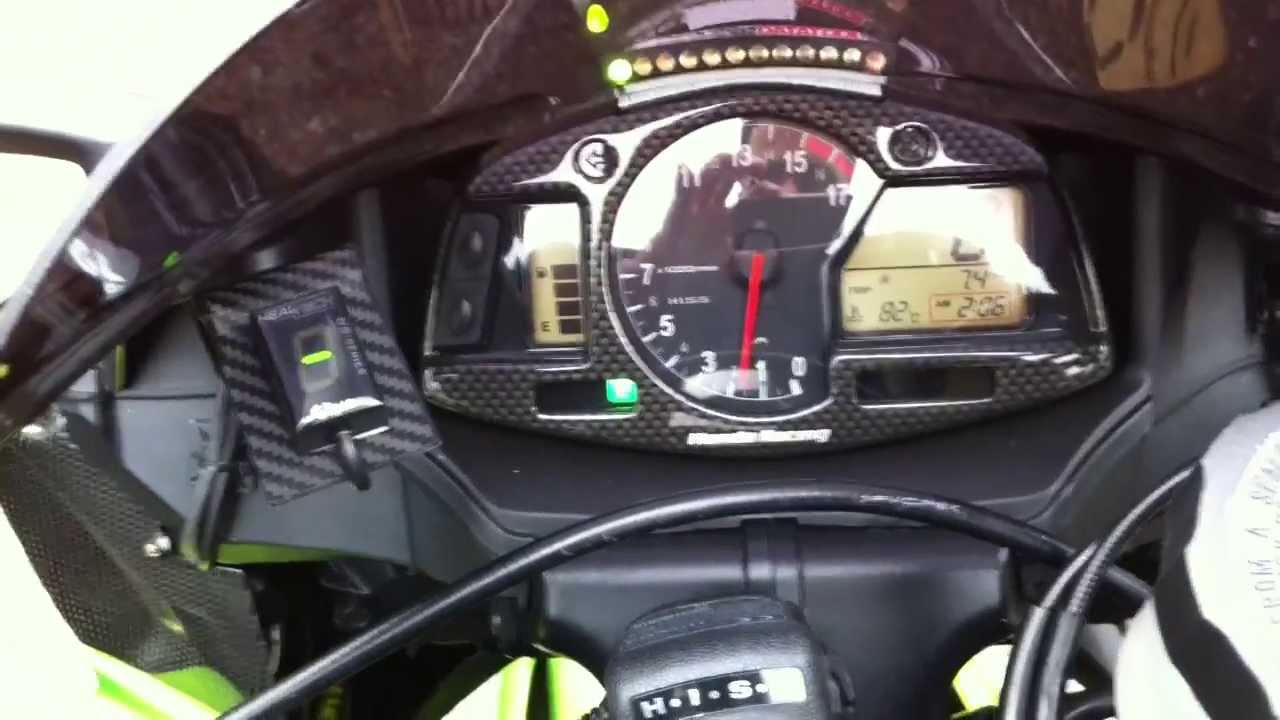 Honda CBR600RR Rev Shift light YouTube